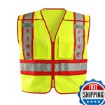 Occunomix Mens Fire Safety Vest 3X/4X-LARGE Yellow/red Us LUX-PSF-Y3/4X. Fixed Price $65.17.