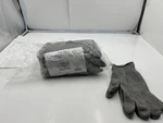 Pack Of 12 Pairs Magid Grey Shadow Cotton/polyester Knit Reversible Work Glove. Fixed Price $19.68.