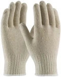 12 Pr. White Cotton Blend String Knit Protective Work Gloves Liners Large. Fixed Price $12.95.