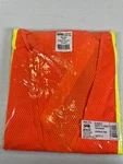 2XL - Sas Safety Corp Class 3 Reflective Orange Vest First Responders. Fixed Price $8.99.