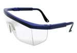 Radnor Retro Series Clear Lens Blue Frame Safety Glasses, Package Of 9. Fixed Price $24.99.