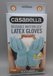 Casabella Small Blue Double Cuff Waterblock Reusable Latex Gloves. Fixed Price $9.50.