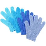 Slick Exfoliating Gloves 4 Pcs Skin Exfoliator For Body Bath / Scrub Show. Fixed Price $13.50.