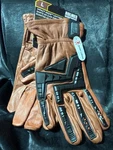 Holmes Workwear Impact-rezis Leather Gloves With Rubber Reducer & Keyst. Fixed Price $26.88.