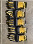 5PK Dewalt Large Synthetic Leather Mecanix Style Work Gloves! DPG211L. Fixed Price $95.00.