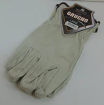 100% Genuine Leather Gaucho Driver's Style Work Gloves, 1-PAIR, Size Large. Fixed Price $6.99.