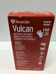 Medicom Vulcan Nitrile Gloves Indigo Medium 150 Count Box General Purpose. Fixed Price $24.99.