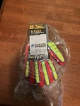 Ringers Gloves R-flex 065 Cut Resistant Nitrile Half Dip Impact Mens Md. Fixed Price $14.99.