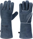 Welding Gloves Heat Resistant Fireproof Leather For Pit Wood. Fixed Price $20.99.
