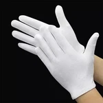 12 Pairs White Cotton Gloves For Eczema Dry Hands Breathable Work Liners. Fixed Price $11.41.