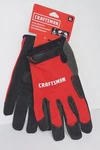 Craftsman Grip Touch Polyester Mechanics Gloves Size Xl CMMT14194. Fixed Price $13.95.