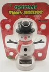 Diamond Visions Snowman Plastic Sunny Christmas Indoor/outdoor Solar Jiggler New. Fixed Price $8.00.
