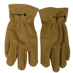 Carhartt A553 Fencer Work Gloves Mens Brown Synthetic Suede Open Cuff. Fixed Price $17.99.