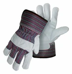 Boss Men's Indoor/outdoor Split Cowhide Leather Palm Work Gloves Assorted. Fixed Price $13.99.