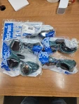 Sellstrom Eye Goggle S85150, Mm Cup, Shade 5, Ir, Polycarbonate, 5PK. Fixed Price $39.99.