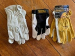 Lot Of 3 Pairs Work Gloves General Purpose Tillman Truefit & Split Cowhide. Fixed Price $23.00.