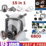 6800 Gas Mask Full Face Chemical Spray Paint Pesticide Respirator Safety 15. Fixed Price $23.98.