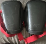 Milwaukee Gel Zone Hard Shell Knee Pads Size Black/red Pair (2). Fixed Price $23.00.