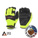 2XL Dex Savior MG101 Mechanic Gloves Premium Synthetic Leather Padded Palm. Fixed Price $11.95.