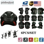 6PCS Elbow Wrist Knee Pads Safety Protective Gear Guard For Kids Adult Skate. Fixed Price $16.06.