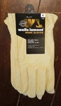 Wells Lamont Durable Wear Leather Work Gloves -large- Item #1133L. Fixed Price $17.97.
