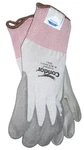 Condor Gray Spandex Gloves Smooth Polyethylene Coated Palm Large 30YP50 - 6 Pr. Fixed Price $9.99.