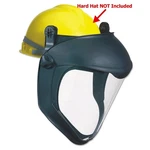 Uvex S8505 Clear Full Face Shield Headgear Cutting Grinding W/ Hard Hat Adaptor. Fixed Price $62.95.
