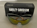 Harley Davidson Biker Riding Sunglasses Gray W/ Orange Mirror Lens Unisex. Fixed Price $166.21.