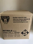 1000 Case - Rhino Purple Nitrile Gloves Powder Free Chemo Rated Size Small Large. Fixed Price $39.95.