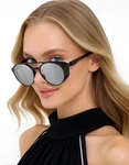 Orion Round Sunglasses Steampunk Goggles Women UV400 Filter Circle. Fixed Price $12.98.