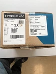 Dupont 400 Disposable Lab Coat Tyvek(r) Snaps Closure White 2X Free Sh. Fixed Price $69.95.