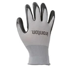 Ironton Nitrile-coated Work Gloves, Black/gray, Large. Fixed Price $13.99.