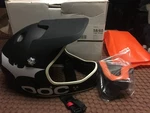 Poc Cortex Flow Full Face Freeride/downhill Helmet Black 58/60 X-large. Fixed Price $159.95.
