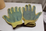 Gf 1670M-12 Cut Resistant 100% Made With Kevlar Gloves, Pvc Dots Medium. Fixed Price $15.99.