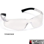 Pyramex Ztek Safety Glasses Clear Lens Work Eyewear S2510S (72 Pair / 6 Dozen). Fixed Price $98.50.