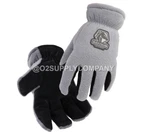 Black Stallion 15FH-GRAY Fuzzyhand Cowhide Polar Fleece Winter Glove Large. Fixed Price $19.00.