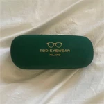 Tbd Eyewear Twill Brown Frame Black Lens Sunglasses With Case. Fixed Price $100.00.