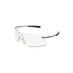 Crews Rubicon Frameless Safety Glasses, Silver Metal Temples, Clear Lens, 6. Fixed Price $98.31.