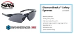 Diamondbacks Gray Lens Safety Glasses Sas 540-0201. Fixed Price $9.97.
