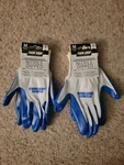 Firm Grip Pro Paint Reusable Nitrile Dipped Gloves Size Med. Lot Of 2/NEW. Fixed Price $11.99.