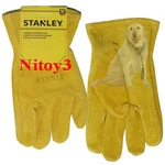 Stanley Cowhide Leather Multi-purpose Work Gloves Men Medium(girth): 8-8.5. Fixed Price $17.05.