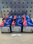 (3) Uvex By Honeywell S1600 Bandit Safety Glasses,black Frame, Clear Lens. Fixed Price $40.00.