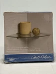 12X12 Corner Glass Shelf Kit Satin Nickel Tempered New Open Box. Fixed Price $26.99.