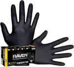 Sas Raven Black Nitrile Powder Free New (100 Gloves/box - Med, Lg, Xl). Fixed Price $19.99.