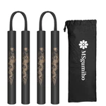Msgumiho Nunchucks Cord Nunchakus Safe Foam Rubber Training Black. Fixed Price $25.00.
