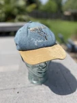 Vintage Rodeo Bud Light Tuff Hedeman Bull Rider Suede Brim Cap Hat. Fixed Price $31.00.