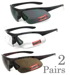 2 Pairs Safety Bifocal Reading Sunglasses Uv Protect Ap+s Z87.1+. Fixed Price $23.99.