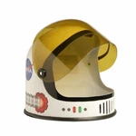 Nasa Child Astronaut Helmet Outer Space Usa White Costume With Visor New Nib. Fixed Price $26.85.