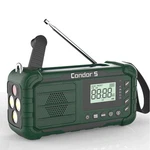 10,000MAH Digital Emergency Weather Radio With Solar, Hand Crank, 3AA Battery. Fixed Price $59.99.