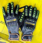 (12) Tilsatec Rhino Cr+ Knuckleguard Work Gloves TTP091SNF-KG, Size 11 / 2XL. Fixed Price $49.99.